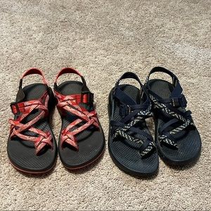 2 pair of Womens size 7 Chacos